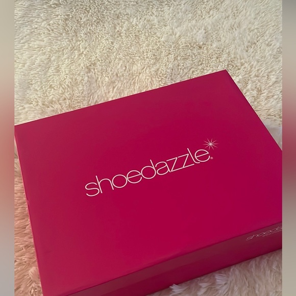 Mauve fabric wedges with wicker bottom - Picture 7 of 8